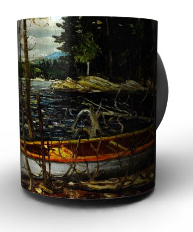 The Canoe Coffee Mug by Tom Thomson