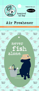 Never Fish Alone Air Freshener