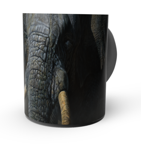 ELEPHANT COFFEE MUG by ADAM SMITH