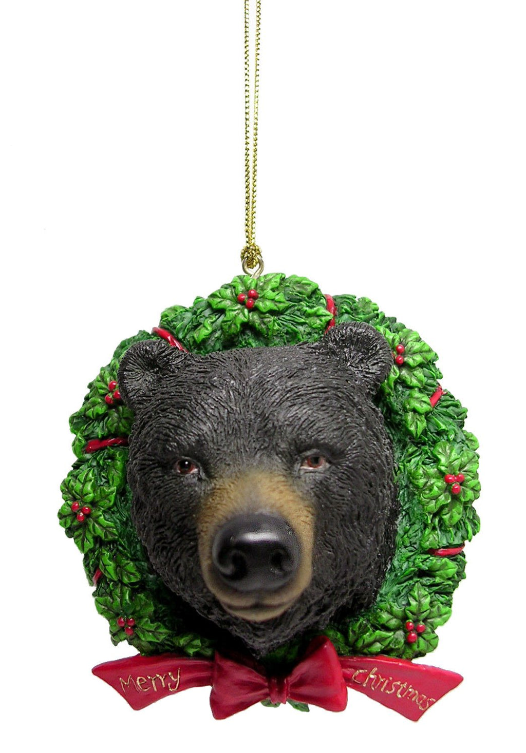 black bear ornament