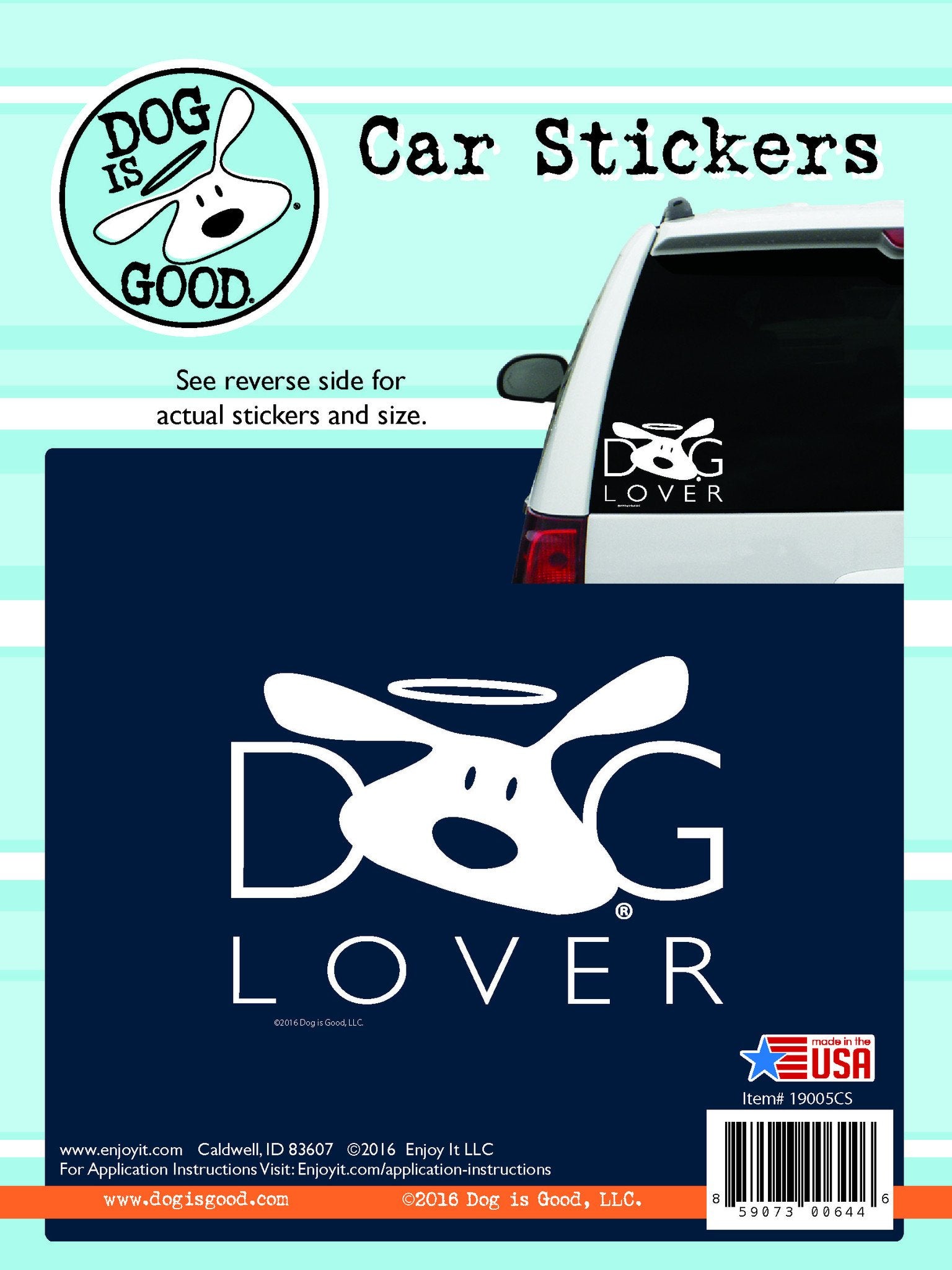 Dog Lover Car Sticker