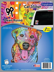 Labrador Car Decal & Air Fresheners Package-Art by Dean Russo