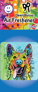 German Shepherd Air Freshener by Dean Russo