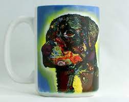 Rottweiler Coffee Mug by Dean Russo