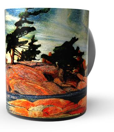 Island Georgian Bay Coffee Mug by Franklin Carmichael