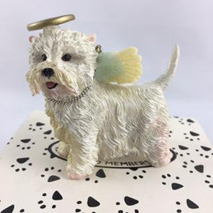 West Highland Terrier Angel Ornament