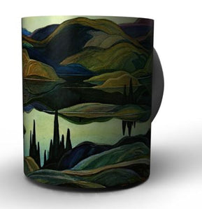 Mirror Lake Coffee Mug by Franklin Carmichael