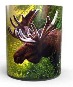 Velvet Splendor Moose Coffee Mug by Derek Wicks