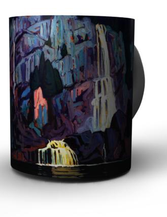 Waterfall Algoma Coffee Mug by Lawren Harris