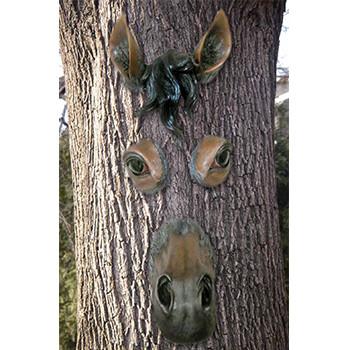 Horse Tree Face