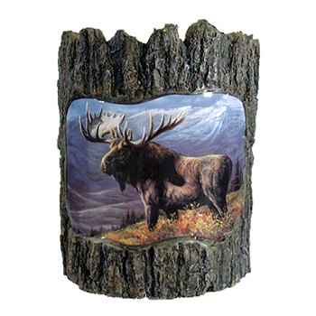 moose votive candle holder natures window