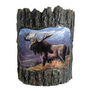 moose votive candle holder natures window