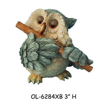 Owl Playing Flute