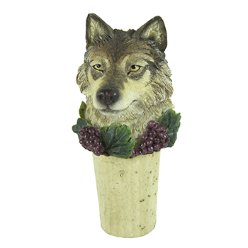 timber wolf wine stopper