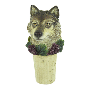 timber wolf wine stopper